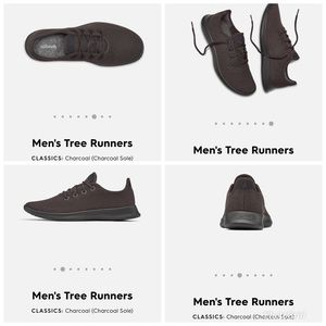 Allbirds Tree Runners 👟👟💁🏻‍♂️ Charcoal /no box